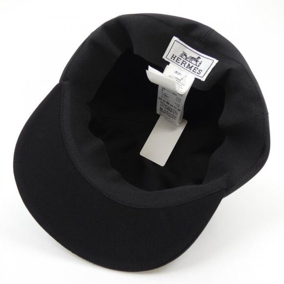 Hermes Black Equestrian Cap main image 6